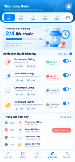 App Bệnh viện / Phòng khám